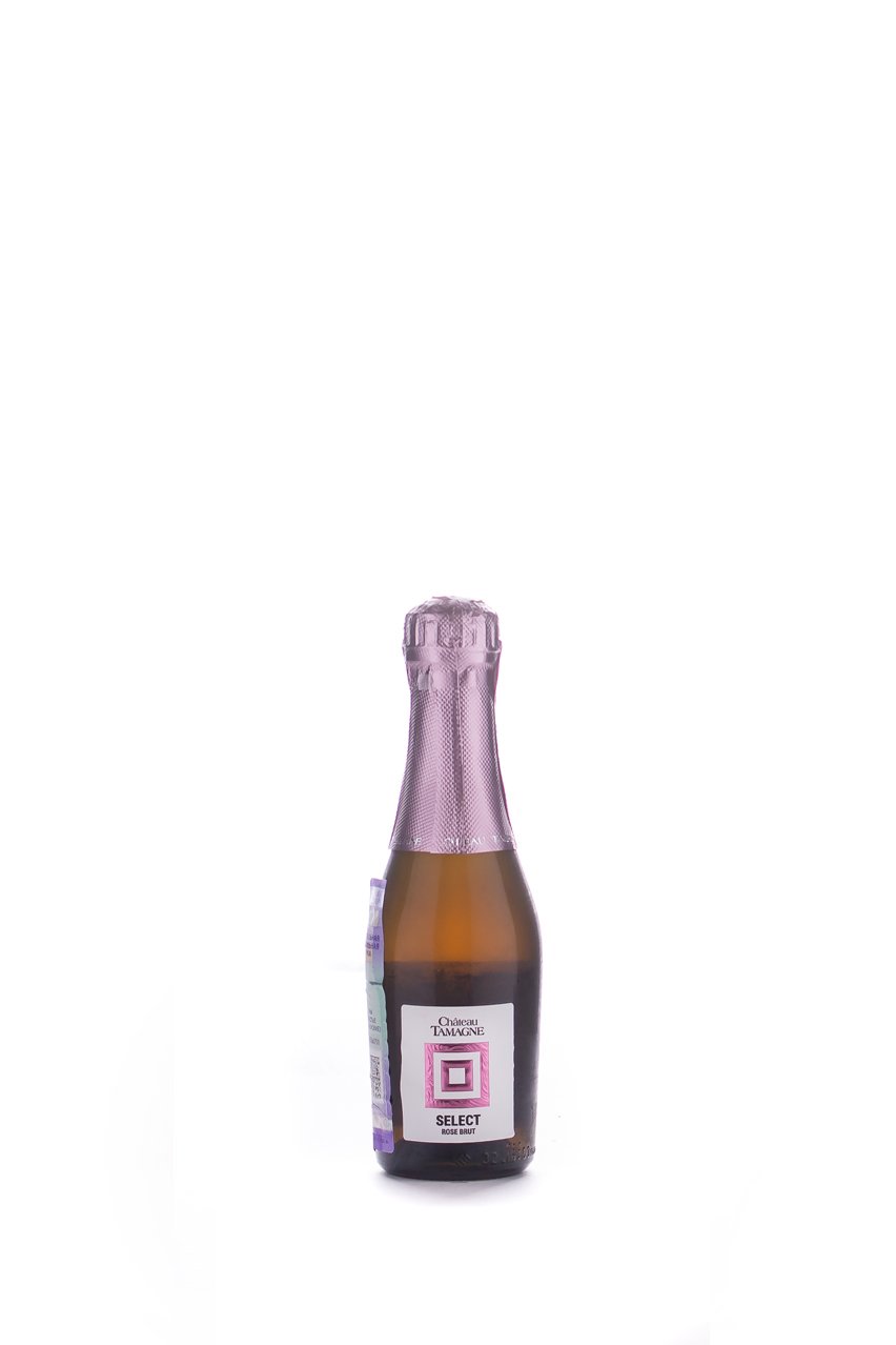 Игристое вино Шато Тамань Селект, розовое, брют, 0.2л